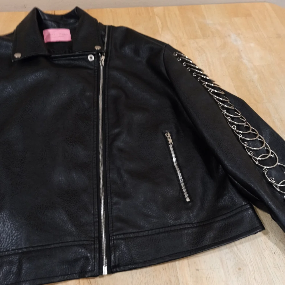 Topo, Designs 3X Black Ripstop Nylon Full Zip Jacket Field Hiking - Picture 4 of 16